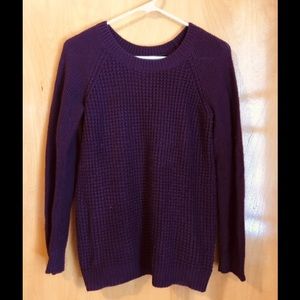 Cozy purple sweater